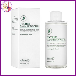 Nước tẩy trang benton tea tree cleansing water cho da dầu mụn