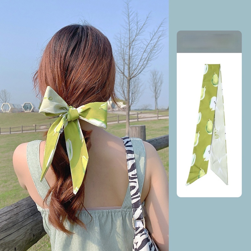 Băng Đô Lụa Thắt Nơ Mẫu Mới 2021