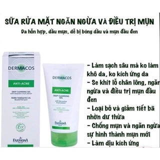 [Chính Hãng] Sữa Rửa Mặt Dermacos BaLan