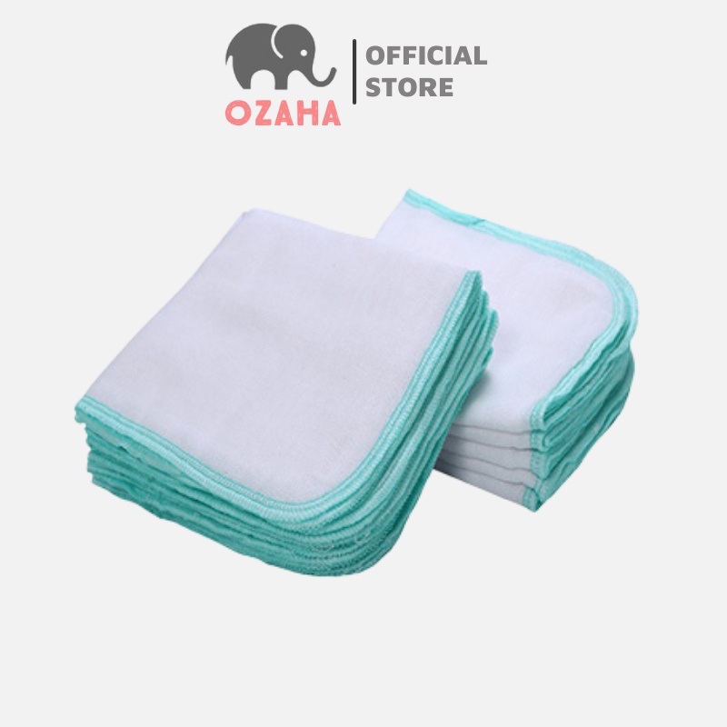 [GIÁ SỐC] khăn xô sữa 2 lớp Ozaha 100% cotton mềm