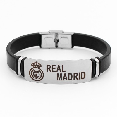 Vòng đeo tay câu lạc bộ bóng đá Real Madrid (điều chỉnh được kích thước)