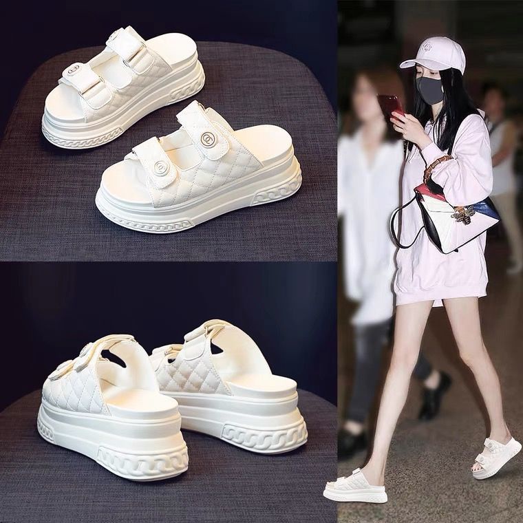 Dép Sandal Đế Xuồng Siêu Dày Thời Trang Mùa Hè