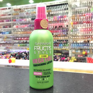 [ THANH LÝ ] Xịt dưỡng làm dày & phồng tóc Garnier Style Fructis Mega Full Thickening Lotion 150ml hàng xách tay Mỹ