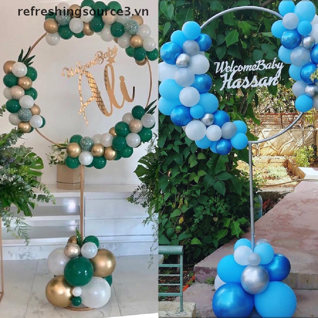 Bộ Khung Bong Bóng Tròn 163x73cm Trang Trí Tiệc Cưới