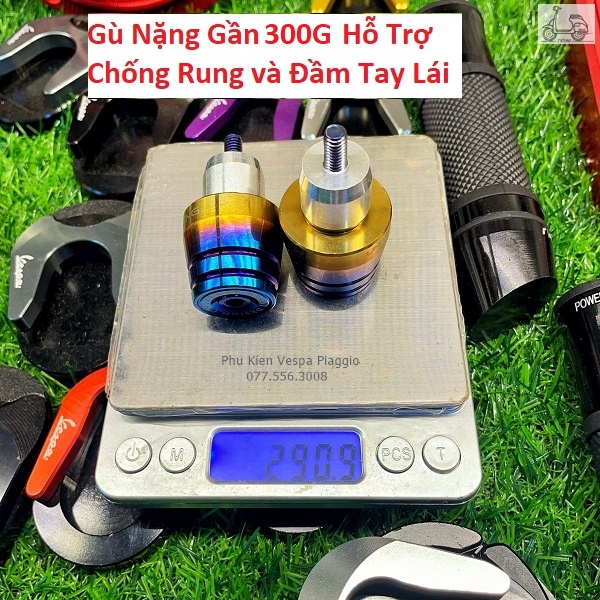 Gù Titan CNC Cao Cấp Cho Xe Máy Vespa / Honda