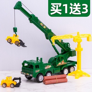 Đồ chơi xe cần cẩu quân đội cỡ lớn cho bé trai