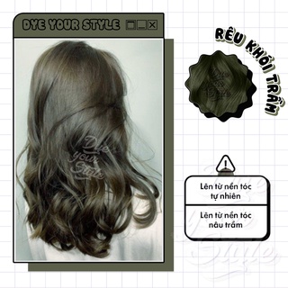 (KHÔNG TẨY) THUỐC NHUỘM TÓC RÊU KHÓI TRẦM