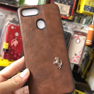 Oppo F9 ốp lưng giả da đính cao cấp