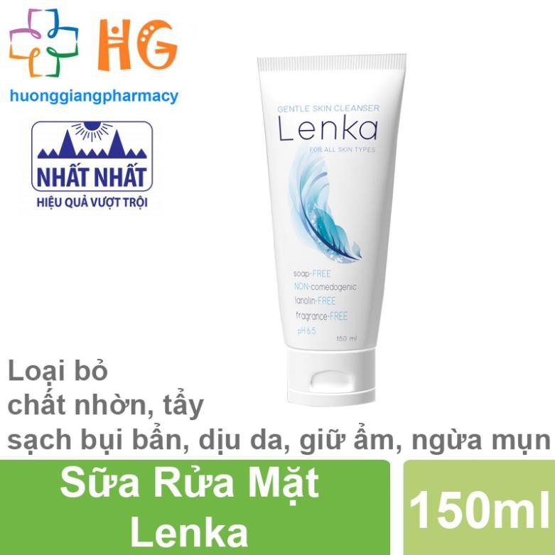 Sữa Rửa Mặt Lenka (Tuyb 50g và Tuyb 150g)