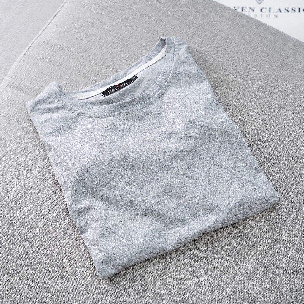 Áo Thun nam nữ trơn cổ tròn, vải cotton 8 màu cực phẩm | BigBuy360 - bigbuy360.vn