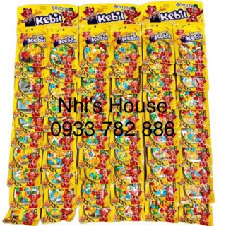 KẸO CỨNG TRÁI CÂY KEBIL THÁI LAN 45gr (20 gói)