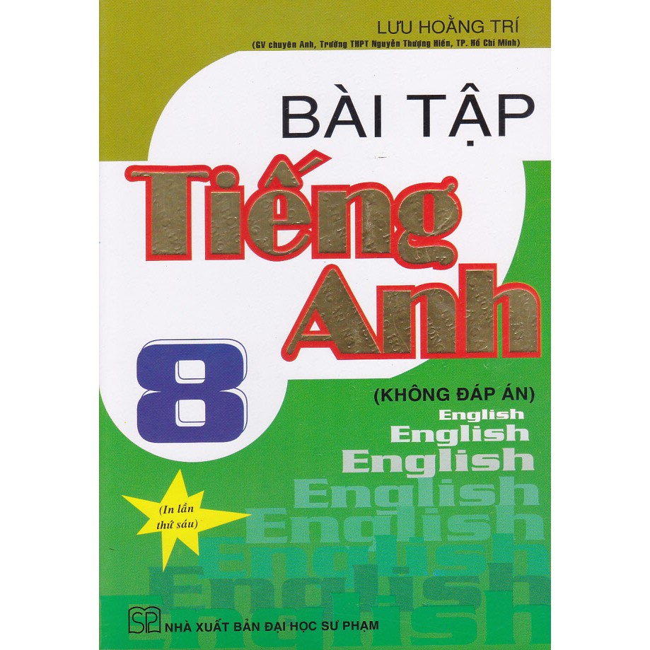 Sách - Bài tập tiếng anh 8 - Chuẩn - Tặng kèm đáp án bản mềm (Tái bản 7).