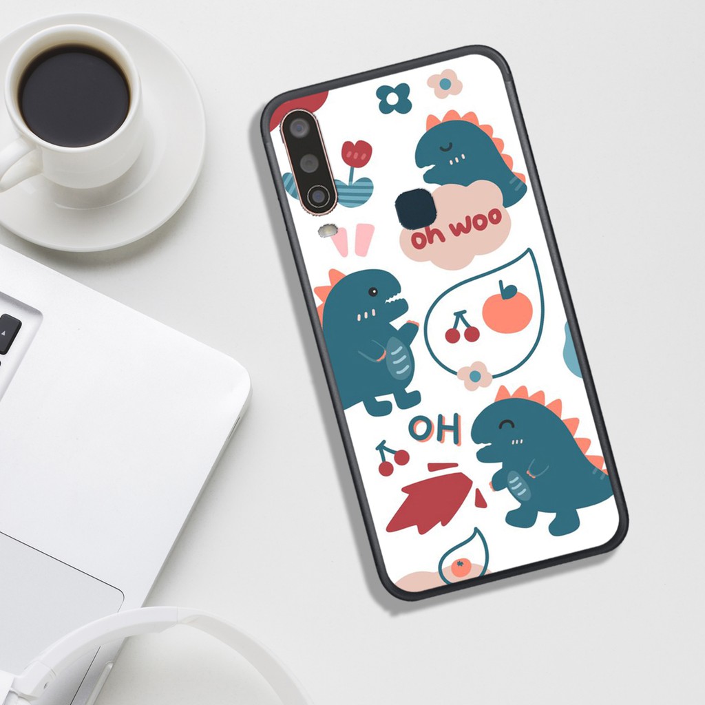 ỐP LƯNG  VIVO Y11/Y12/Y15/Y17/Y19, IN HÌNH CHÚ KHỦNG LONG SIÊU CUTE PHO MAI.
