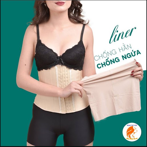 Áo lót Liner Corset - Áo lót nữ trong chống ngứa khi đeo Latex (Freesize)