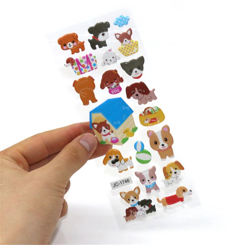 Set 500+ hình dán 3D cho trẻ em / trẻ mới biết đi gồm