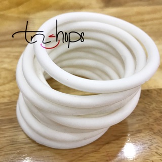 Vòng tay cao su bản tròn