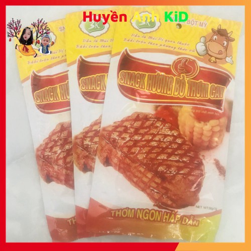 Snack Hương Bò Thơm Cay Đồ Ăn Vặt Cổng Trường Cực Hót