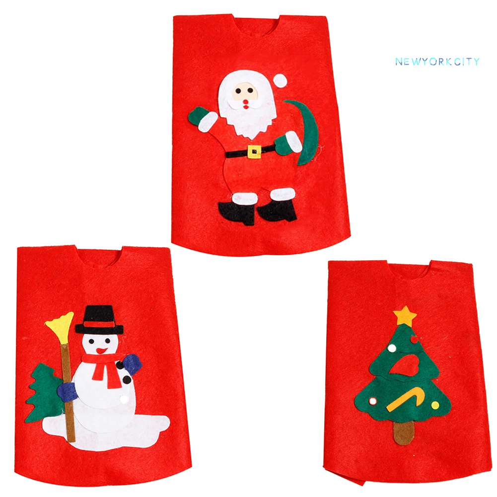 Vỏ Bọc Trang Trí Cây Thông Giáng Sinh Hình Ông Già Noel / Người Tuyết