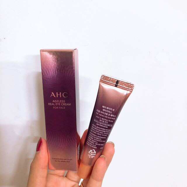 Kem Dưỡng Mắt AHC Ageless Real Eye Cream For Face | BigBuy360 - bigbuy360.vn