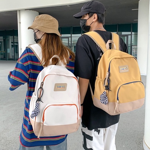 [Quà tặng miễn phí]Ba Lô Đi Học / Balo thời trang nam nữ Du Lịch Sức Chứa Lớn Phong Cách Harajuku Hàn Quốc Cho Nam Và Nữ