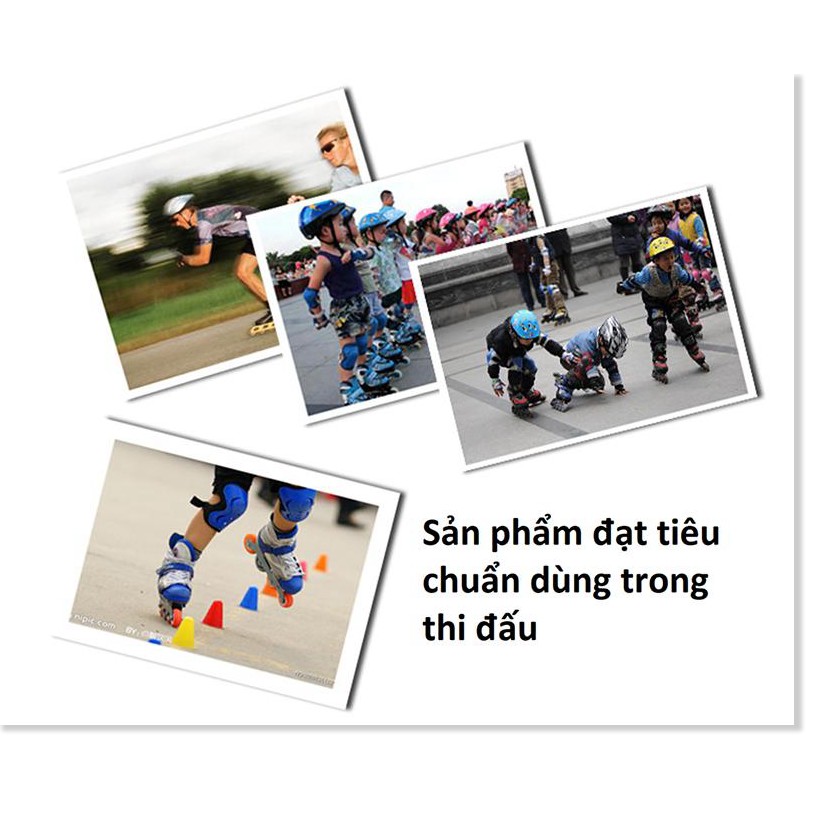 Giầy trượt patin trẻ em Long Feng 906 size L-Phù hợp cho trẻ trên 10 tuổi