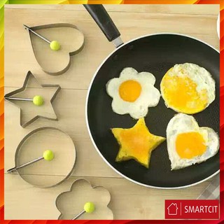 Bộ 4 Khuôn rán trứng cute khuôn bánh tạo hình T3A1