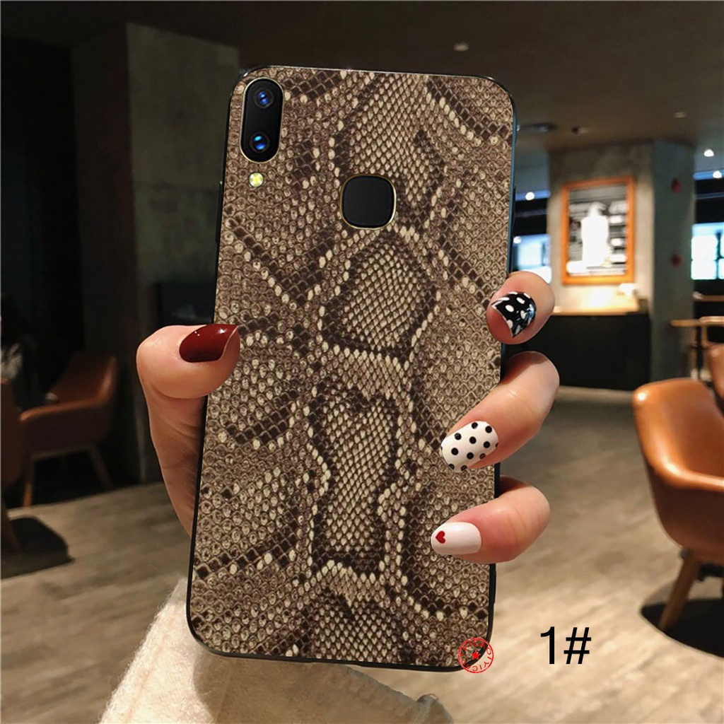 81FV Snake Skin Printing Drawing Phone Cover for VIVO V5S V5 V7 Plus Lite V9 V11 V15 V19 Pro Y66 Y67 Y75 Y79 Y85 Y89