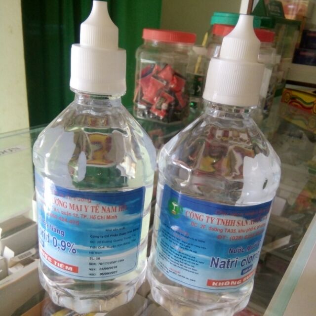 Nước muối Sinh lý NAcl 500ml