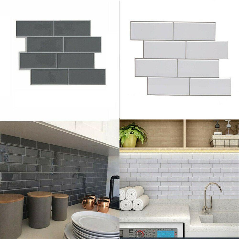 JANE Decal Dán Tường Giả Gạch Chống Thấm Nước