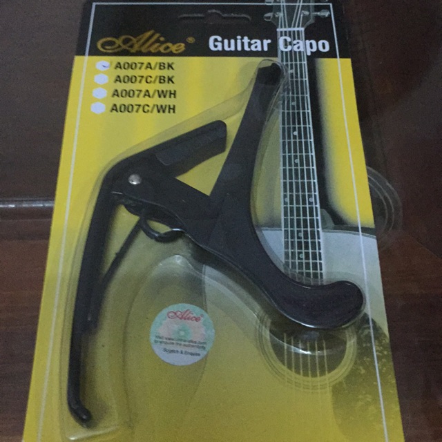 Guitar capo Alice A007A/BK