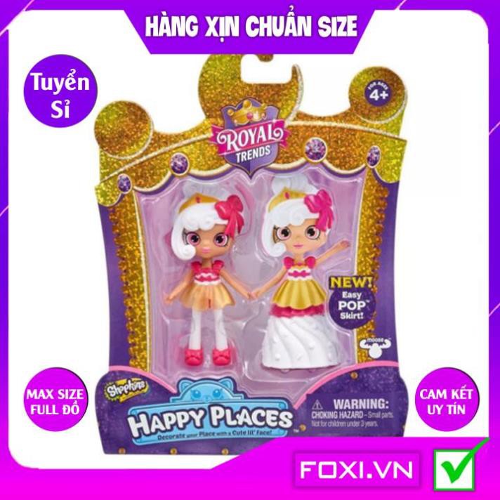 Búp bê hoàng gia Shopkins-Đồ chơi bé gái-trang điểm-Thay đồ-Nhân vật hoạt hình công chúa-Bé tha hồ tưởng tượng sáng tạo