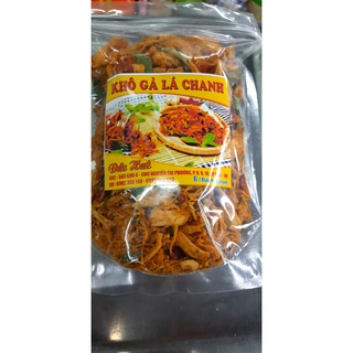 Khô gà lá chanh mới giòn, thơm ngon loại 1 bịch zip 100g - Đức Huê Store