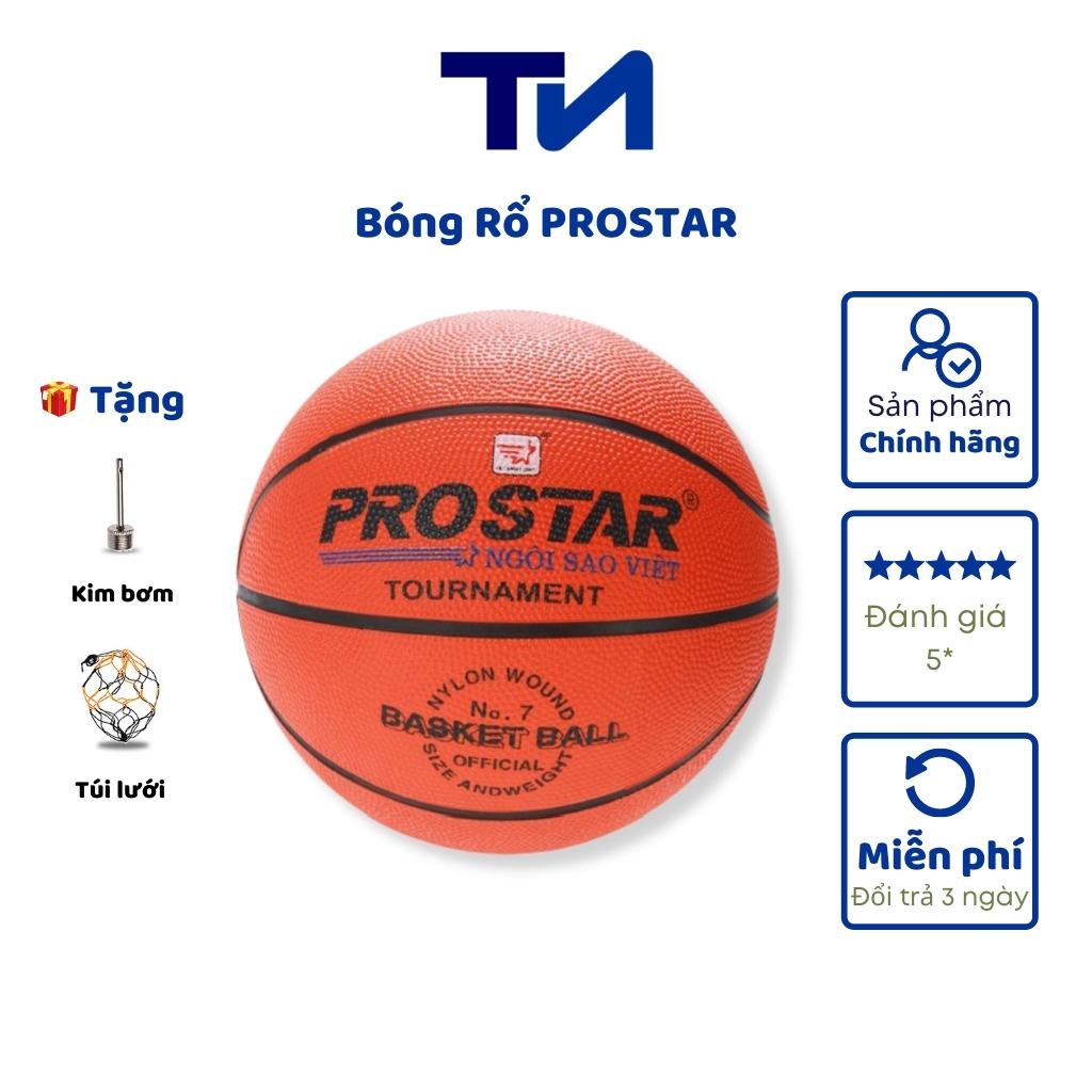 Bóng Rổ PROSTAR, GERUSTAR  Size 5-6-7 Tặng Kèm Kim Bơm Bóng Và Lưới