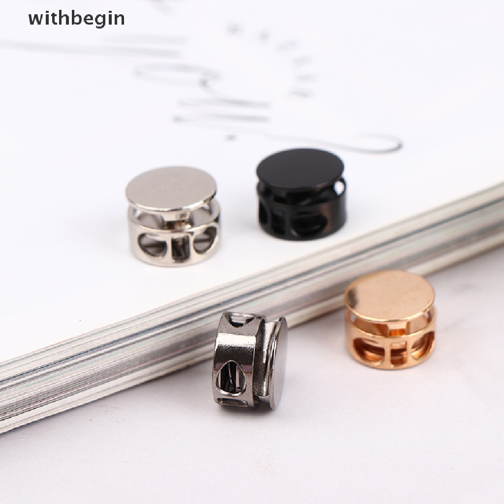 Set 10 Khóa Dây Rút 2 Lỗ Diy Tiện Dụng