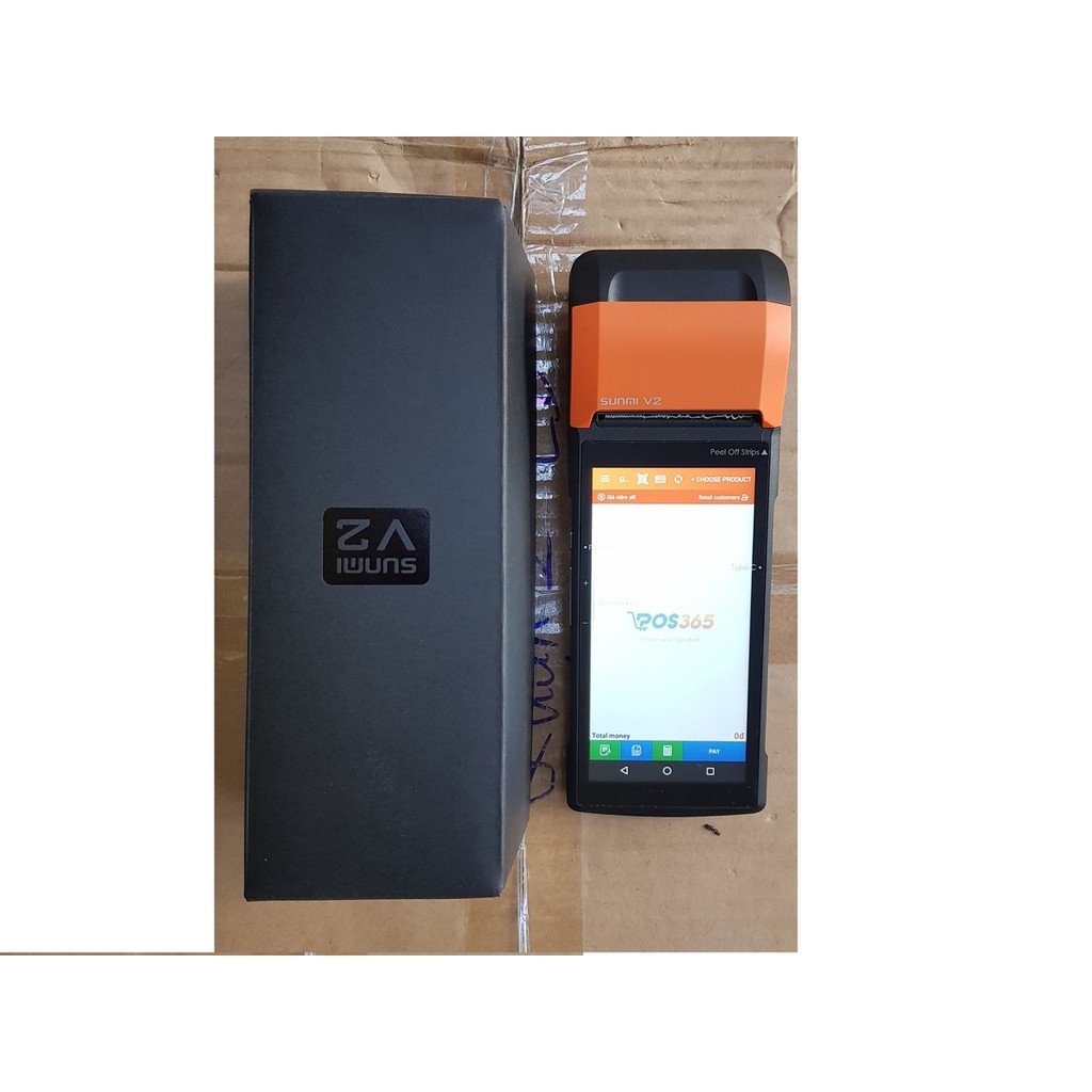 Máy Pos Cầm Tay tích hợp In Bill Sunmi V2 | BigBuy360 - bigbuy360.vn