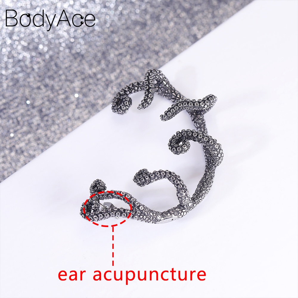 Khuyên Tai Hình Rắn/Rồng Bằng Thép Không Gỉ Cá Tính