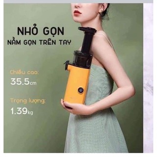 [CHÍNH HÃNG] Máy ép chậm mini Mokkom bảo hành 12 tháng