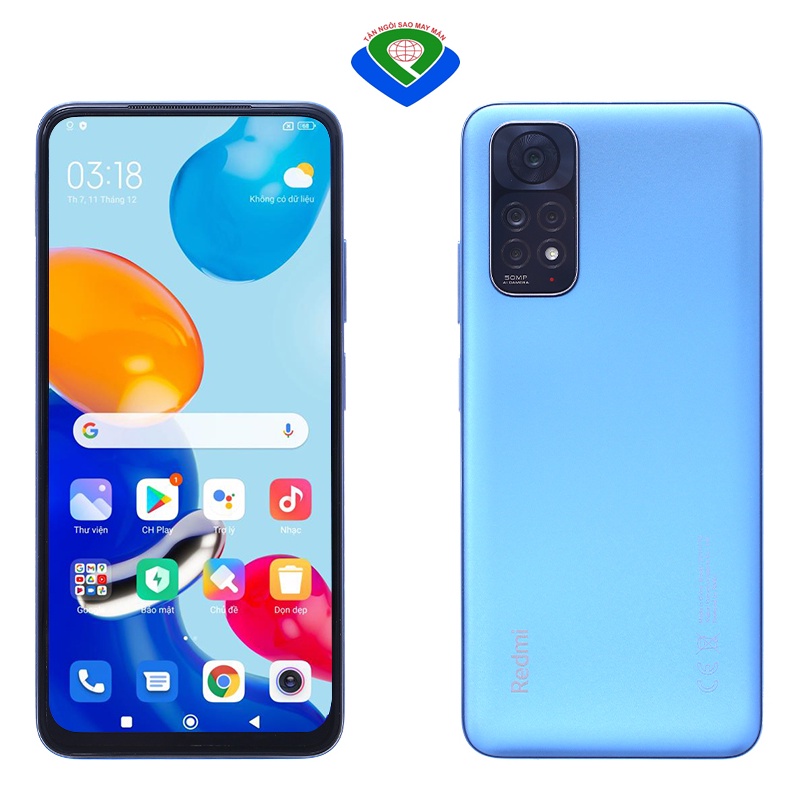 Điện thoại Xiaomi Redmi Note 11 - Hàng chính hãng, Nguyên Seal, Full Box, Bảo hành chính hãng