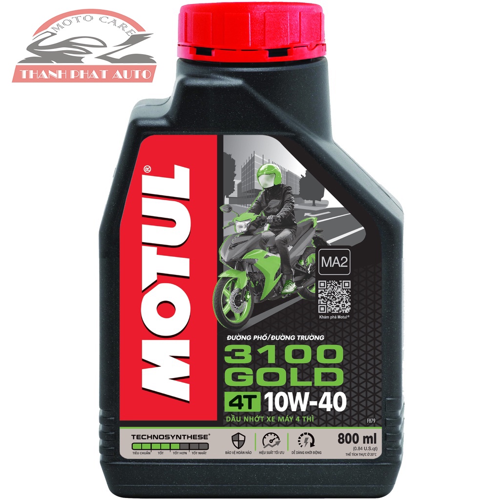 Nhớt Motul 3100 Gold cho xe máy ( 800ML-1L )