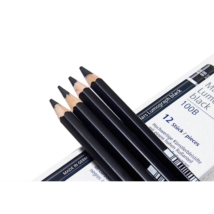 Chì Than Staedtler Mars Lumograph Black Cao Cấp 100B