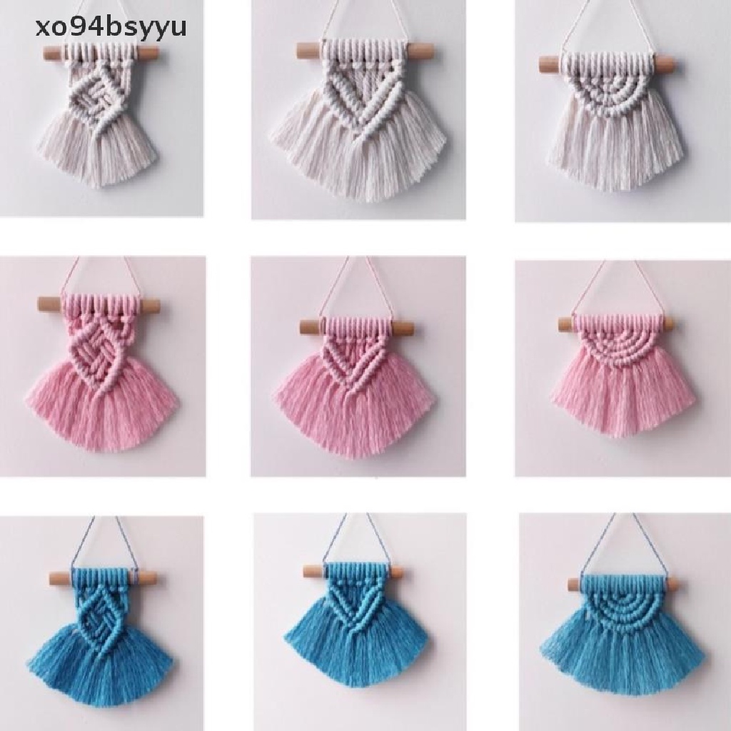 Thảm Macrame Đan Tay xo94bsyyu Có Tua Trang Trí Treo Tường