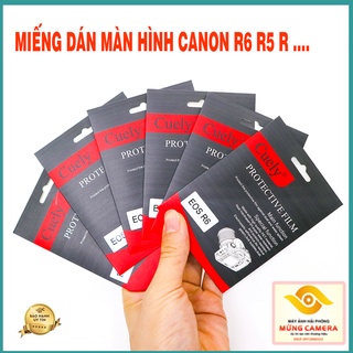 Miếng dán màn hình cường lực cho máy ảnh Canon EOS R/RP/R5/R6