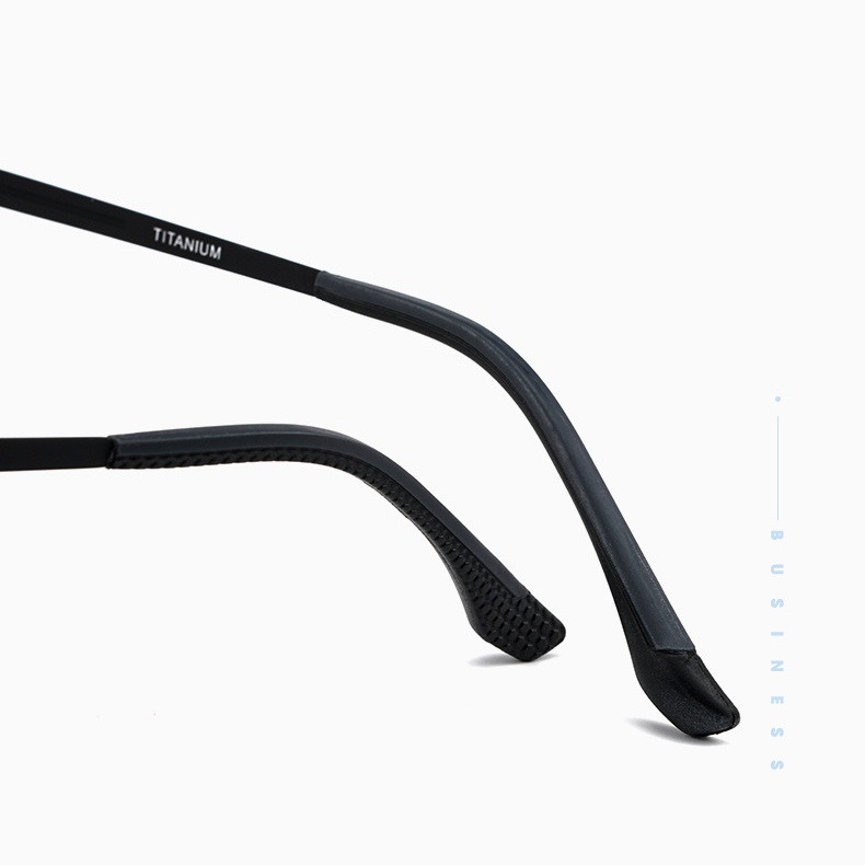 Mắt Kính Đọc Sách Gọng Titan Nguyên Chất Siêu Nhẹ Cho Nam