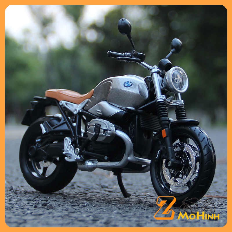 XE MÔ HÌNH MOTO BMW R NINE T SCRAMBLER - MAISTO tỷ lệ 1:12