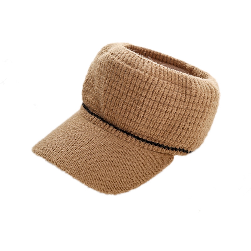 Fashion colorful open top cap for women