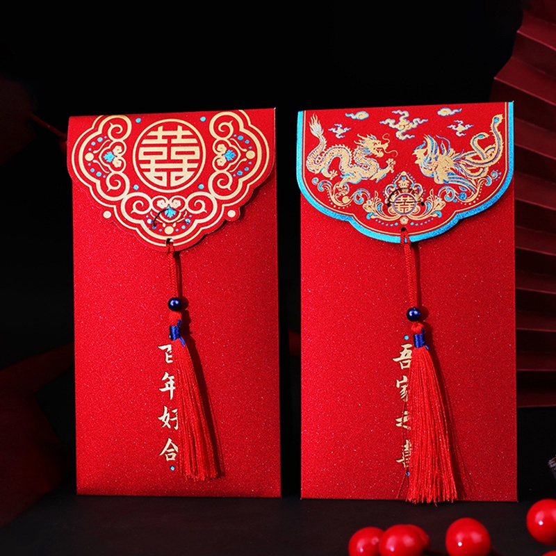 Bao Lì Xì Đỏ Phong Cách Trung Hoa 2022