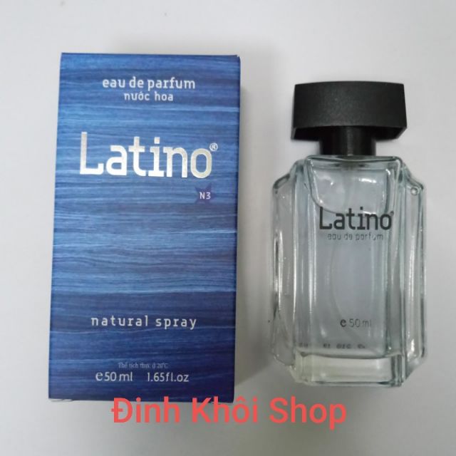 Nước hoa nam Latino N3 - 50ml [ mùi Run wild for him - davidoff]
