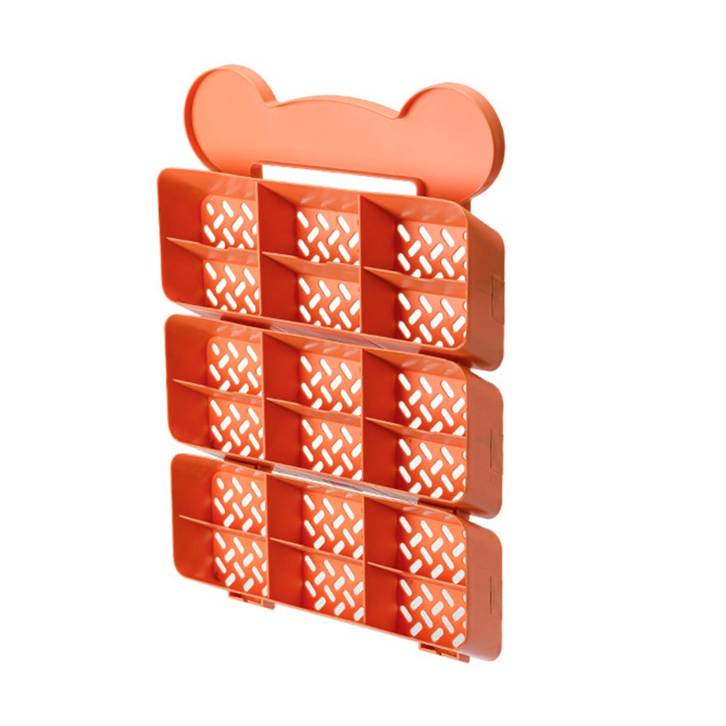 Hộp Vải Treo Tường 6 / 12 / 18 Ngăn Đựng Vớ Tiện Lợi