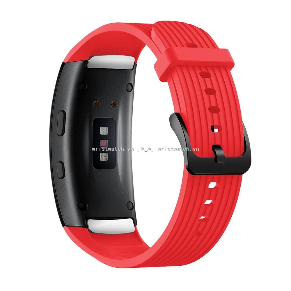 wrwa Dây silicon thay thế cho đồng hồ Samsung Gear Fit 2 Pro Fit 2