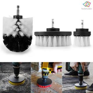 Set 3 đầu chổi quét bụi đánh bóng dành cho gắn đầu máy khoan